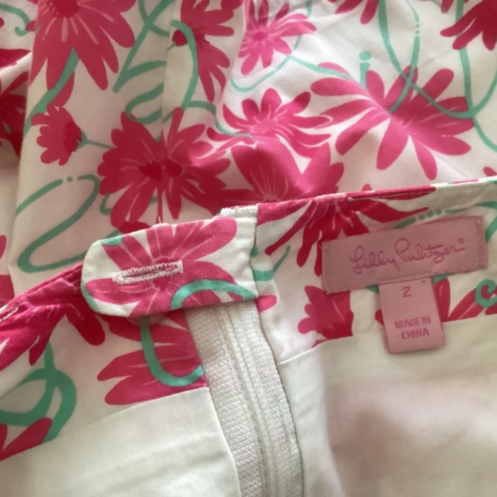 Vintage Lilly Pulitzer Ruffled Hem Skirt - Picture 8 of 8